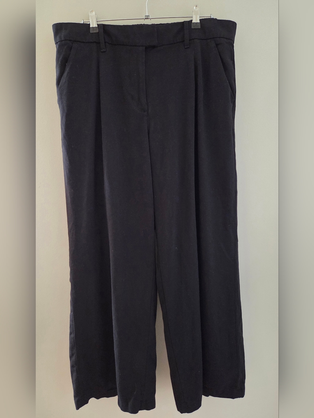 American Eagle Outfitters Black Wide-Leg Pants